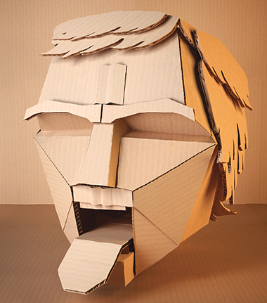 Cardboard Head